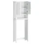 Toilettenmöbel BERG Massivholz Weiß 60x27x164,5 cm von , Badezimmermöbel - Ref: Foro24-358554, Preis: 159,44 €, Rabatt: %