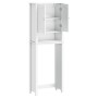 Toilettenmöbel BERG Massivholz Weiß 60x27x164,5 cm von , Badezimmermöbel - Ref: Foro24-358554, Preis: 168,67 €, Rabatt: %