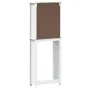 Toilettenmöbel BERG Massivholz Weiß 60x27x164,5 cm von , Badezimmermöbel - Ref: Foro24-358554, Preis: 159,44 €, Rabatt: %
