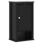 Mueble de pared baño BERG madera maciza pino negro 40x27x71,5cm de , Muebles de baño - Ref: Foro24-358549, Precio: 76,76 €, D...