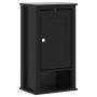 Wandregal Badezimmer BERG Massivholz Kiefer Schwarz 40x27x71,5cm von , Badezimmermöbel - Ref: Foro24-358549, Preis: 78,03 €, ...