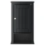 Wandregal Badezimmer BERG Massivholz Kiefer Schwarz 40x27x71,5cm von , Badezimmermöbel - Ref: Foro24-358549, Preis: 76,76 €, ...