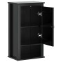Wandregal Badezimmer BERG Massivholz Kiefer Schwarz 40x27x71,5cm von , Badezimmermöbel - Ref: Foro24-358549, Preis: 78,03 €, ...