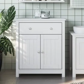 Badezimmermöbel BERG aus massiver Kiefer in Weiß 69,5x34x80 cm von , Badezimmermöbel - Ref: Foro24-358542, Preis: 158,53 €, R...