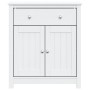 Badezimmermöbel BERG aus massiver Kiefer in Weiß 69,5x34x80 cm von , Badezimmermöbel - Ref: Foro24-358542, Preis: 161,67 €, R...