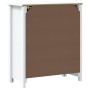 Mueble de baño BERG madera maciza de pino blanco 69,5x34x80 cm by , Bathroom furniture - Ref: Foro24-358542, Price: 161,67 €,...