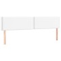 Kopfteile 2 Einheiten aus weißem Kunstleder 80x5x78/88 cm von , Kopf- und Fußteile - Ref: Foro24-345953, Preis: 56,59 €, Raba...