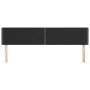 Headboards 2 units of black synthetic leather 90x5x78/88 cm by , Headboards and footboards - Ref: Foro24-345972, Price: 35,16...