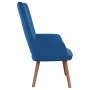 Sillón de relax de terciopelo azul de , Sillones - Ref: Foro24-327665, Precio: 94,28 €, Descuento: %