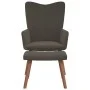 Entspannungssessel mit dunkelgrauem Samthocker von , Sessel - Ref: Foro24-327667, Preis: 122,80 €, Rabatt: %
