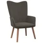 Entspannungssessel mit dunkelgrauem Samthocker von , Sessel - Ref: Foro24-327667, Preis: 122,80 €, Rabatt: %