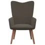 Entspannungssessel mit dunkelgrauem Samthocker von , Sessel - Ref: Foro24-327667, Preis: 122,80 €, Rabatt: %