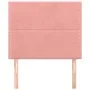 Cabeceros 2 unidades de terciopelo rosa 90x5x78/88 cm de , Cabeceros y pies de cama - Ref: Foro24-3116233, Precio: 53,25 €, D...