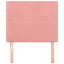 Kopfteile 2 Einheiten aus rosa Samt 90x5x78/88 cm von , Kopf- und Fußteile - Ref: Foro24-3116233, Preis: 47,36 €, Rabatt: %