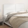 Kopfteile 4 Einheiten aus weißem Kunstleder 100x5x78/88 cm von , Kopf- und Fußteile - Ref: Foro24-3116301, Preis: 94,67 €, Ra...