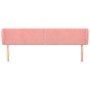 Rosa Samtkopfteil 183x23x78/88 cm von , Kopf- und Fußteile - Ref: Foro24-3117069, Preis: 58,49 €, Rabatt: %