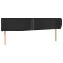 Cabecero de cuero sintético negro 183x23x78/88 cm de , Cabeceros y pies de cama - Ref: Foro24-3117106, Precio: 59,83 €, Descu...