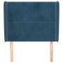 Kopfteil mit dunkelblauen Samtohren 103x23x118/128 cm von , Kopf- und Fußteile - Ref: Foro24-3117862, Preis: 75,66 €, Rabatt: %