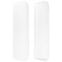 Cabecero de cuero sintético blanco 163x16x78/88 cm de , Cabeceros y pies de cama - Ref: Foro24-3118725, Precio: 75,41 €, Desc...