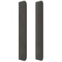 Kopfteil mit dunkelgrauen Samtohren 183x16x118/128 cm von , Kopf- und Fußteile - Ref: Foro24-3119501, Preis: 101,16 €, Rabatt: %