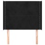 Headboard with black velvet ears 103x16x118/128 cm by , Headboards and footboards - Ref: Foro24-3119484, Price: 62,79 €, Disc...