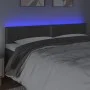 Cabecero con LED de terciopelo gris oscuro 180x5x78/88 cm de , Cabeceros y pies de cama - Ref: Foro24-3121533, Precio: 54,41 ...