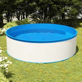 Piscina de chapoteo skimmer colgante y bomba 350x90 cm blanco en Piscinas | Comprar online en Foro24