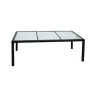 Set comedor de jardín 9 piezas y cojines ratán sintético negro de vidaXL, Conjuntos de jardín - Ref: Foro24-43118, Precio: 72...