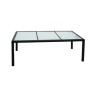 Set comedor de jardín 9 piezas y cojines ratán sintético negro de vidaXL, Conjuntos de jardín - Ref: Foro24-43118, Precio: 68...