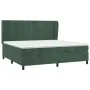 Boxspringbett mit dunkelgrüner Samtmatratze 200x200 cm von , Betten und Lattenroste - Ref: Foro24-3129174, Preis: 762,38 €, R...