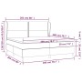 Boxspringbett mit dunkelgrüner Samtmatratze 200x200 cm von , Betten und Lattenroste - Ref: Foro24-3129174, Preis: 761,25 €, R...