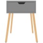 Nachttische 2 Stück graues Holzwerkstoff 40x40x56 cm von vidaXL, Nachttische - Ref: Foro24-326800, Preis: 96,57 €, Rabatt: %