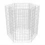 Hexagonal gabion bed 100x90x100 cm by vidaXL, Pots and planters - Ref: Foro24-142533, Price: 74,63 €, Discount: %