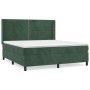 Boxspringbett mit dunkelgrüner Samtmatratze 180x200 cm von , Betten und Lattenroste - Ref: Foro24-3132636, Preis: 625,69 €, R...