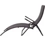 Brown Synthetic Rattan Folding Lounger by vidaXL, Loungers - Ref: Foro24-42945, Price: 74,55 €, Discount: %