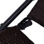 Brown Synthetic Rattan Folding Lounger by vidaXL, Loungers - Ref: Foro24-42945, Price: 75,44 €, Discount: %