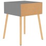 Nachttische 2 Stück graues Holzwerkstoff 40x40x56 cm von vidaXL, Nachttische - Ref: Foro24-326800, Preis: 96,57 €, Rabatt: %
