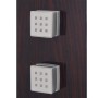 Duschpaneelsystem aus braunem Glas von vidaXL, Strahldüsen für Badewannen und Duschen - Ref: Foro24-142374, Preis: 150,03 €, ...