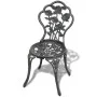 Sillas de jardín bistró 2 unidades aluminio fundido verde de vidaXL, Sillas de jardín - Ref: Foro24-43175, Precio: 147,55 €, ...