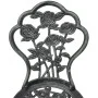 Bistro garden chairs 2 units green cast aluminum by vidaXL, Garden chairs - Ref: Foro24-43175, Price: 147,55 €, Discount: %
