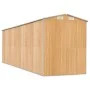 Hellbrauner Gartenschuppen aus verzinktem Stahl, 192 x 606 x 223 cm von , Schuppen - Ref: Foro24-3147476, Preis: 746,58 €, Ra...