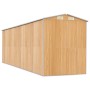 Light brown galvanized steel garden shed 192x606x223 cm by , Sheds - Ref: Foro24-3147476, Price: 787,86 €, Discount: %