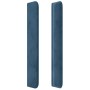 Kopfteil mit dunkelblauen Samtohren 103x16x118/128 cm von , Kopf- und Fußteile - Ref: Foro24-3119486, Preis: 65,49 €, Rabatt: %