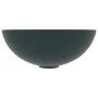 Rundes Badezimmerwaschbecken aus dunkelgrüner Keramik von , Sinkt - Ref: Foro24-146981, Preis: 65,63 €, Rabatt: %