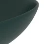 Rundes Badezimmerwaschbecken aus dunkelgrüner Keramik von , Sinkt - Ref: Foro24-146981, Preis: 65,63 €, Rabatt: %