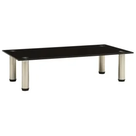 Schwarzer TV-Schrank aus gehärtetem Glas, 60 x 35 x 17 cm von , TV-Möbel - Ref: Foro24-322761, Preis: 39,47 €, Rabatt: %