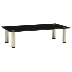 Schwarzer TV-Schrank aus gehärtetem Glas, 60 x 35 x 17 cm von , TV-Möbel - Ref: Foro24-322761, Preis: 40,45 €, Rabatt: %