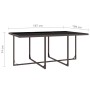 Garten-Essgruppe 11-teilig und braune synthetische Rattankissen von vidaXL, Gartensets - Ref: Foro24-42548, Preis: 866,58 €, ...