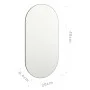Spiegel 40x20 cm Glas von , Spiegel - Ref: Foro24-326081, Preis: 17,00 €, Rabatt: %