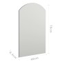 Mirror 70x40 cm glass by , Mirrors - Ref: Foro24-326088, Price: 29,51 €, Discount: %